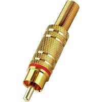 Monacor T-707G/RT Cinch-stekker - thumbnail