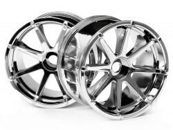 Blast wheel chrome(115x70mm 7inch/2pcs