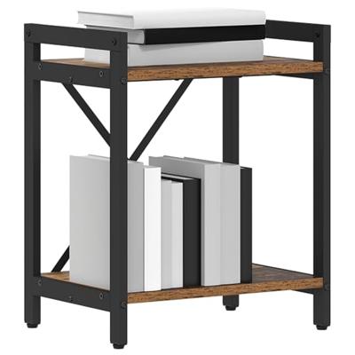 Boekenkast Oud hout 40 x 30 x 48.5 cm Bewerkt hout Boekenkast Oud hout 40 x 30 x 48.5 cm Bewerkt hout