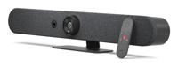 Logitech ConferenceCam Rally Bar Mini Grau Modulair 4K-videoconferentiesysteem 3840 x 2160 Pixel Luidspreker - thumbnail