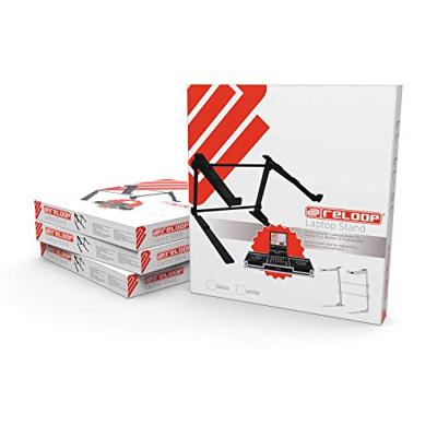 Reloop laptop standaard LTD wit met Verstelbare Hoogte