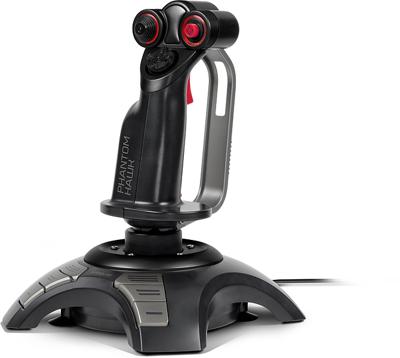 SPEEDLINK PHANTOM HAWK Joystick PC Analoog/digitaal USB Zwart, Grijs