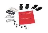 Herpa 012409-009 H0 Auto Mercedes Benz 190E, blauw en classicawit - thumbnail