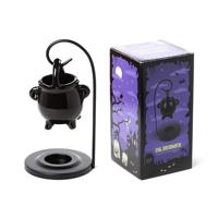 Zwarte Ketel Hangende Geurbrander met stand - thumbnail