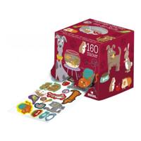 Moses stickerrol huisdieren 160 stuks rood - thumbnail