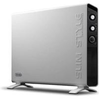 DeLonghi HCX3220FTS Convector 60 m³ 2000 W, 1200 W, 800 W Wit, Zwart - thumbnail
