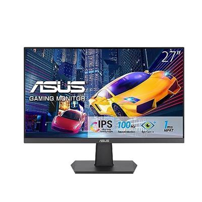 ASUS Eye Care VA27EHF | 27 inch Full HD-monitor | Frameloos, trillingsvrij, blauwlichtfilter, adaptieve synchronisatie | 1 ms MPRT, 100 Hz, 16:9 IPS-paneel, 1920x1080 | HDMI, zwart