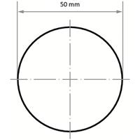 LUKAS-ERZETT A33310500401623 Lamellenschuurschijf Diameter 50 mm 10 stuk(s) - thumbnail