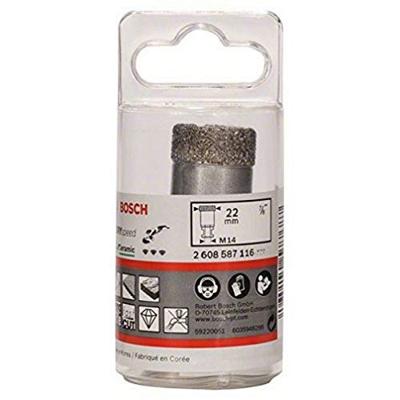 Bosch Accessories 2608587116 2608587116 Diamantboor droog 22 mm Van diamant voorzien 1 stuk(s)
