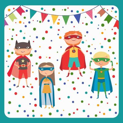 Papstar Servetten superhero 3-laags 33x33cm