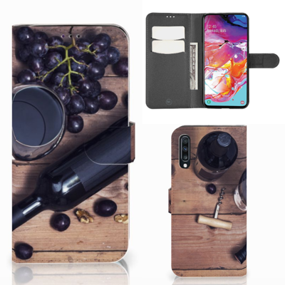Samsung Galaxy A70 | Book Cover | Wijn