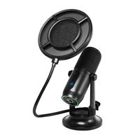 Thronmax M2P-BKIT USB-studiomicrofoon Statief Zendmethode:Kabelgebonden Voet, Incl. kabel, Incl. klem, Incl. tas, Incl. windkap USB-C, Audio, stereo (3.5 mm - thumbnail