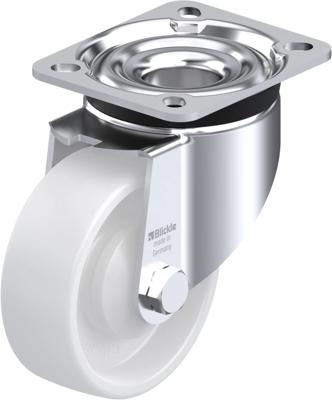 Blickle LK-PO 100KA-1 Zwenkwiel Wieldiameter: 100 mm Draagvermogen (max.): 280 kg 1 stuk(s)