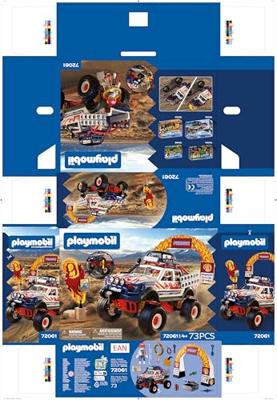 PLAYMOBIL Cars offroad vrachtwagen 72061