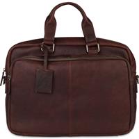 Burkely Antique Avery Workbag 15.6" laptop bag -Brown - thumbnail