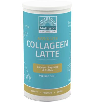 Mattisson HealthStyle Collageen Latte Collagen Peptides & Coffee