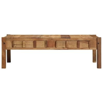 Salontafel Bruin 110 x 55 x 35 cm Massief gerecycled hout
