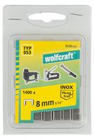 Wolfcraft Breedrugnieten | Type 053 | INOX | 8mm | 1400 stuks - 7030000 - thumbnail