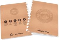 Schrift Adoc BIO A4 ruit 4x8mm 144 pagina&apos;s 90gr kraft - thumbnail