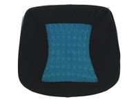 Cuscino per sedile comfort in gel - KINE TRAVEL - 169842 - Nero e blu - thumbnail