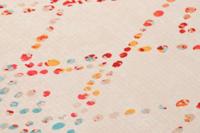 Tapijt DKD Home Decor 60 x 240 x 0,7 cm Polyester Multicolour Ruiten - thumbnail