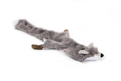 Flatino pluche hondenspeeltje vos beige 52 cm