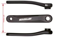 FSA E-Bike Chainset Crankarm 170mm - Zwart - thumbnail
