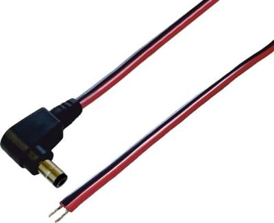BKL Electronic DC-connector Holle DC-stekker - Vertind 5.5 mm 2.1 mm 0.75 m 1 stuk(s) Single