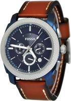 Horlogeband Fossil FS5232 / Machine Leder Cognac 24mm - thumbnail