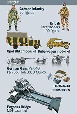 Italeri 1/72 Pegasus Bridge Airborne Assault set - thumbnail