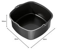 Philips HD9956/00 Meesterbakkerset XXL / HD9630, HD9860, HD9750 Airfryer Zwart - thumbnail