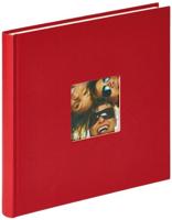 walther+ design FA-205-R Fotoalbum (b x h) 26 cm x 25 cm Rood 40 bladzijden - thumbnail