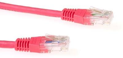 ACT IB9510 LSZH U/UTP CAT6 Patchkabel Rood - 10 meter