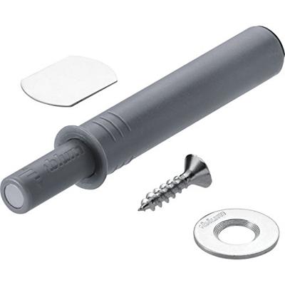 Blum set regelbare TIP-ON - kort - grijs - 956.1004