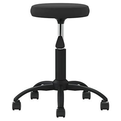 VidaXL Massagekruk fluweel zwart