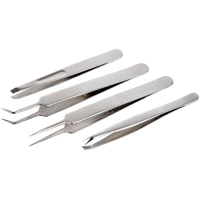 Creativ Company Pincet set, l: 9-12 cm, 4 stuk/ 1 doos