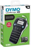 Labelprinter dymo labelmanager 160 qwerty 12mm pak - thumbnail
