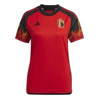 België Shirt Thuis Dames 2022-2023 - Maat XL - Kleur: Rood | Soccerfanshop - thumbnail