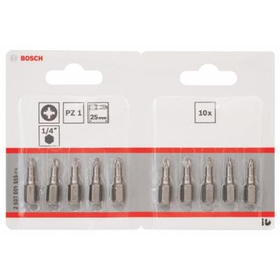 Bosch Accessories 2607001555 Kruis-bit PZ 1 C 6.3 10 stuk(s) - thumbnail