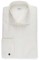 Stenströms Heren Overhemd Twill Smoking Ecru Twill Slimline - thumbnail