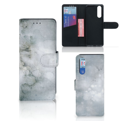 Hoesje Sony Xperia 5 Painting Grey Hoesje Sony Xperia 5 Painting Grey