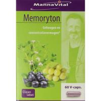 Mannavital Memoryton V-caps 60 - thumbnail