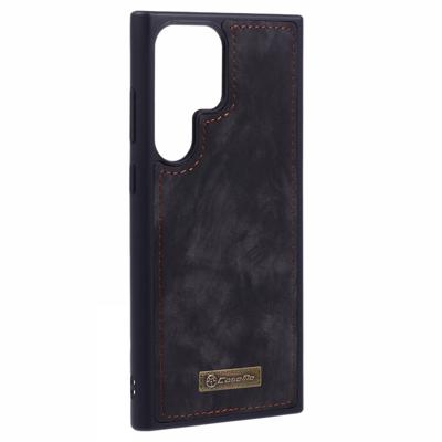 Caseme Samsung Galaxy S23 Ultra hoesje - Backcover - Zwart