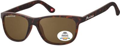 Zonnebril montana met bruin polar glas mat turtle Zonnebril montana met bruin polar glas mat turtle