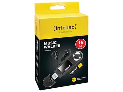 Intenso Music Walker MP3-speler 16 GB Zwart