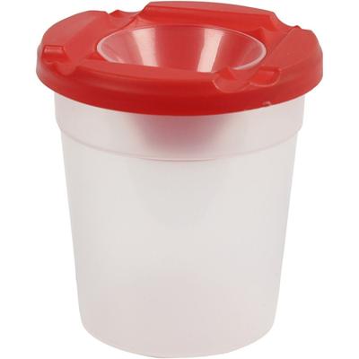 Creativ Company Niet-knoeien pot, h: 8,5 cm, d 8 cm, 250 ml, 1 stuk Creativ Company Niet-knoeien pot, h: 8,5 cm, d 8 cm, 250 ml, 1 stuk