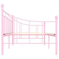 VidaXL Slaapbank metaal roze 90x200 cm - thumbnail