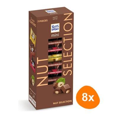Ritter Sport - Mini Noten Mix Toren - 8x 116g