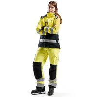 Blåkläder Dames werkbroek High-Vis zonder spijkerzakken 71551811 | High-Vis Geel/Zwart | Maat 42 - 7330509502211 - thumbnail