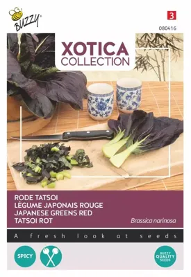 Xotica Rode Tatsoi zaden Buzzy - Buzzy